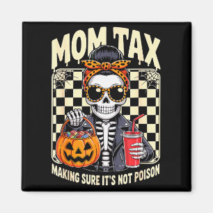 Imán Mamá de Halloween Impuesto Asegurándose de que no 
