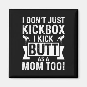 Imán Mamá de kickboxing No solo practico kickboxing, ta
