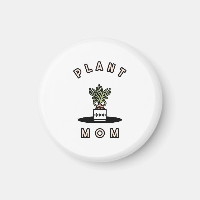 Imán Mamá de las Plantas (Frente)