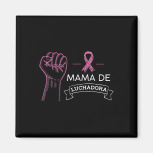 Imán Mama De Luchadora Conciencia Sobre El Cáncer De Ma