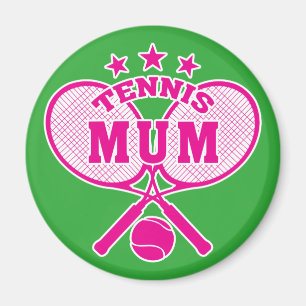 Imán Mamá de tenis