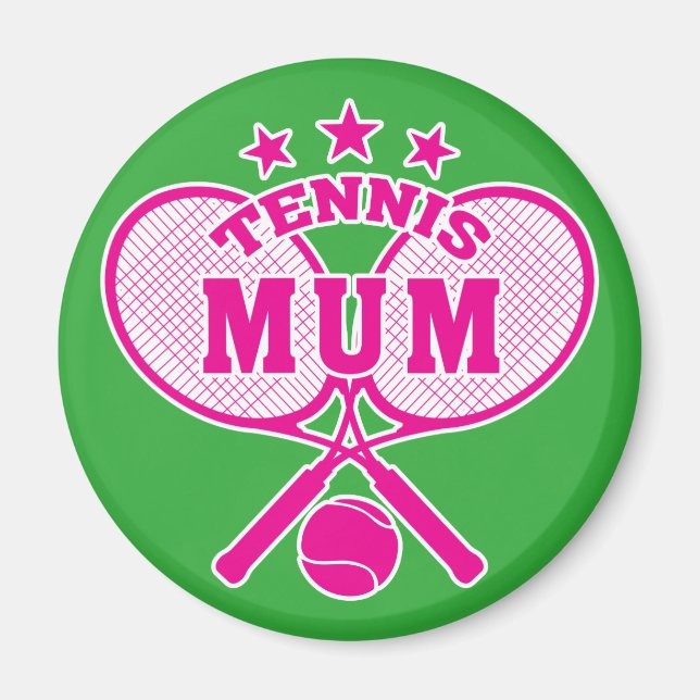 Imán Mamá de tenis (Frente)