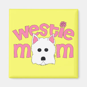Imán Mamá de Westie
