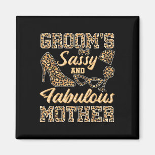 Imán Mamá del Boda Groom Sy y la fabulosa madre