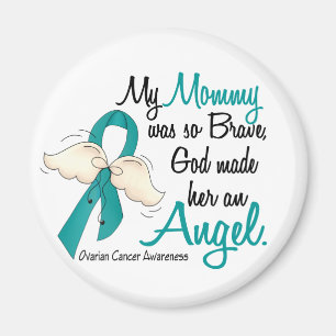 Imán Mamá del cáncer ovárico del ángel 2