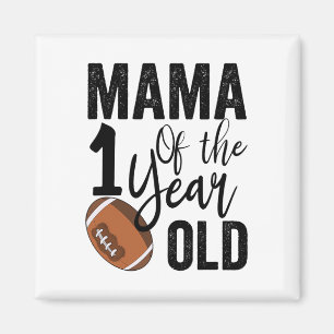 Imán Mamá del cumpleaños de 1 año de Footll primer año