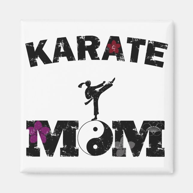 Imán MAMÁ del karate (Frente)