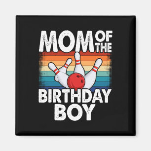 Imán Mamá Del Niño De Cumpleaños Que Coincide Con La Bo