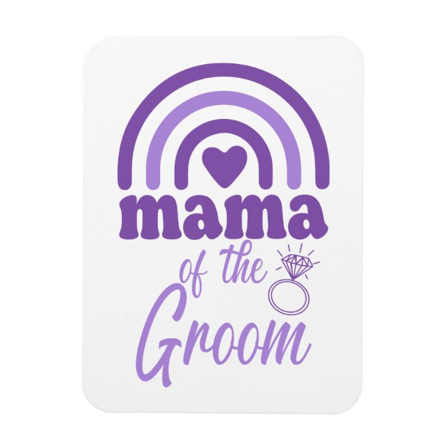Imán Mamá del Novio (Vertical)