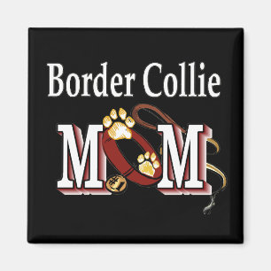 Imán MAMÁ del perro del border collie