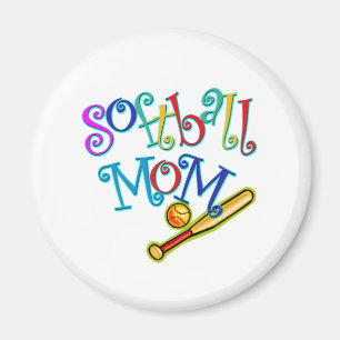 Imán Mamá del softball