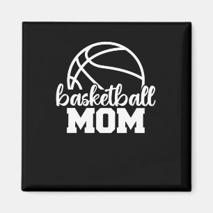 Imán Mamá deportiva de baloncesto