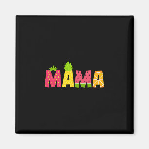 Imán Mamá Divertida Amante Fruitariana Verano Nana Reba