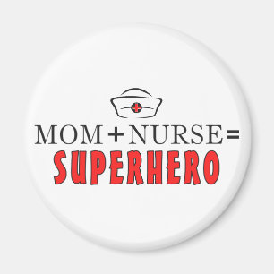 Imán Mamá + Enfermera = Superhéroe