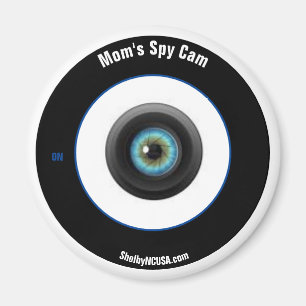 Imán Mamá espía Cam Fridge Magnet
