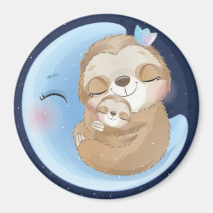 Imán Mamá espuma con bebé