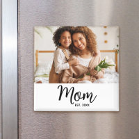 Mamá Estableció Regalo De Foto De Escritura Negra 
