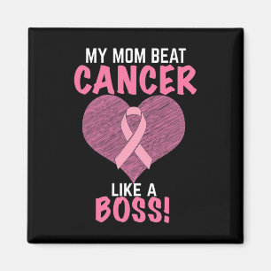 Imán Mamá golpea al cáncer de mama - Conciencia de sobr