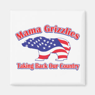 Imán Mama Grizzlies