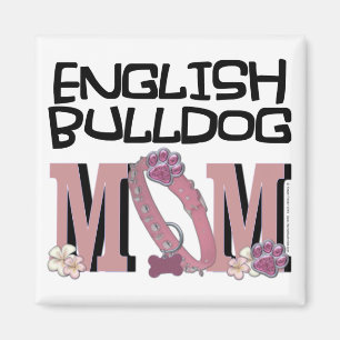 Imán MAMÁ inglesa del bulldog