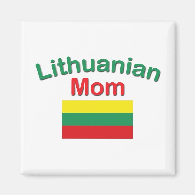 Imán Mamá lituana (Frente)