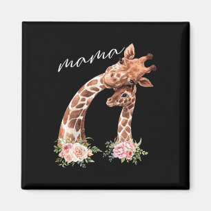 Imán Mamá mamá Giraffe camina regalo para mi mamá
