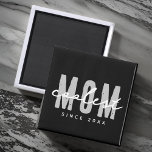 Imán Mamá más fría desde el 20XX de la adormidera simpl<br><div class="desc">Este diseño sencillo y moderno se compone de una tipografía de san serif.</div>