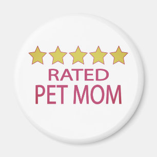 Imán Mamá Mascota de cinco estrellas