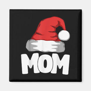 Imán Mamá Navidad Santa Coincidencia Familia