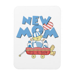 Imán Mamá nueva es un regalo de niño