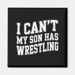 Imán Mamá Papá Luchador Divertido No Puedo Mi Hijo Tien