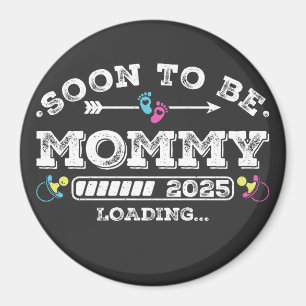 Imán Mamá Pronto 2025 Círculo de Carga