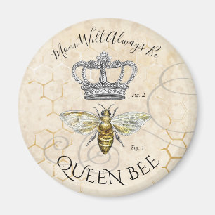 Imán Mamá reina abeja