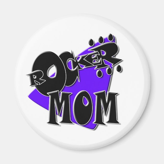 Imán ¡Mamá Rocker! (Frente)