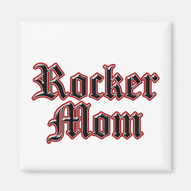 Imán ¡Mamá Rocker! (Frente)