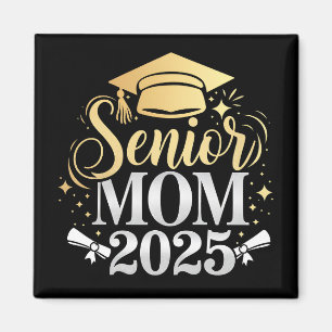 Imán Mamá Senior 2025 Graduación Familia Hijo Hija