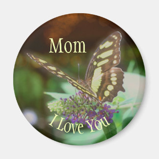 Imán Mamá te amo mariposa