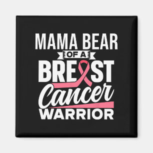 Imán Mamá Tiene Un Guerrero De Cáncer De Mama Apoyando 