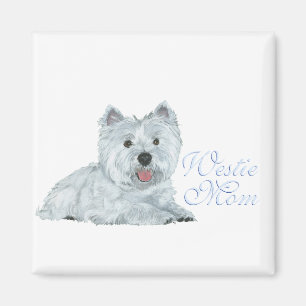 Imán Mamá Westie