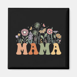 Imán Mama Wildflower Cumpleaños Floral Baby Shower Nuev