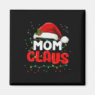 Imán Mamá Y Papá Claus Navidades De La Familia Santa Mu