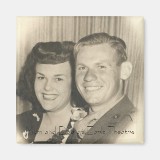 Imán Mamá y papá en el Teatro Earl Carroll, LA