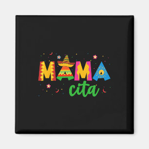 Imán Mamacita Cinco De Mayo Sombrero Mujeres Mama Mamá