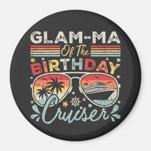 Imán Mamáes de Glam del Círculo de Vacaciones de Cruise