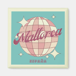 Imán Mamáes de postales de España vintage de Mallorca