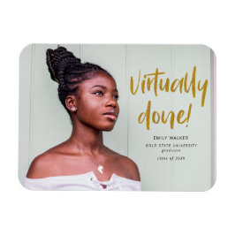 Imán mamáes de postales de invitación de graduación prá