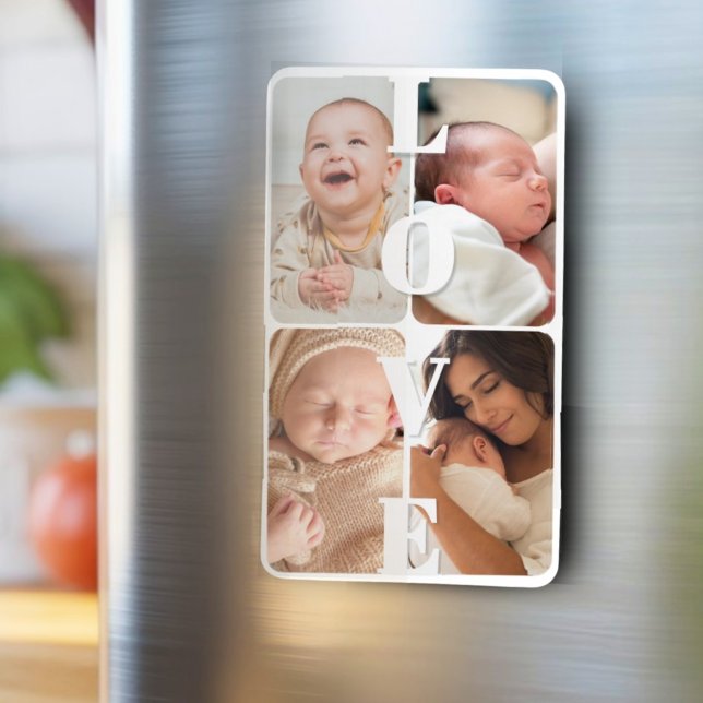 Imán Mamáes elegantes y modernas de simple multifoto Ke (Subido por el creador)
