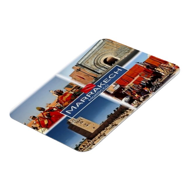 Imán MAMÁES Marruecos - Marrakech - Magnet (Lado Izquierdo)