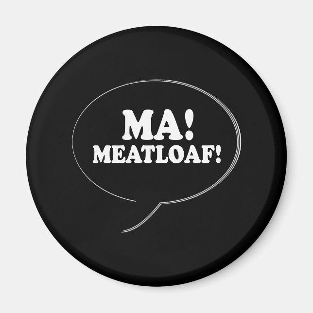 IMÁN MAMÁES - MEATLOAF (Frente)