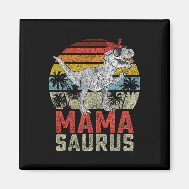 Imán Mamasaurus T Rex Dinosaur Mama Saurus (Frente)